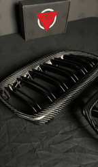 E92/E93 LCI Double Slot Carbon Fibre Kidney Grills