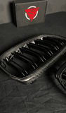 E92/E93 LCI Double Slot Carbon Fibre Kidney Grills