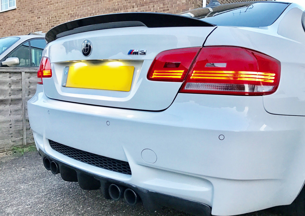 E9X Performance Style Carbon Trunk Spoiler