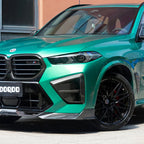 SooQoo BMW F95 X5M & F96 X6M LCI Front Ducts In Gloss Carbon Fibre