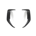 SooQoo BMW F95 X5M LCI Rear Bumper Trims In Gloss Carbon Fibre