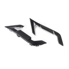 SooQoo BMW F96 X6M LCI Side Fender Trims In Gloss Carbon Fibre