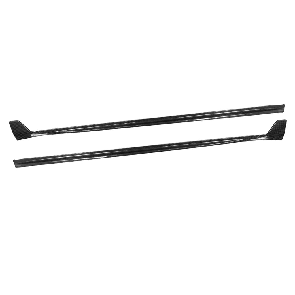 SooQoo BMW F97 X3M & F98 X4M SQ-B Side Skirts In Gloss Pre Preg Carbon Fibre