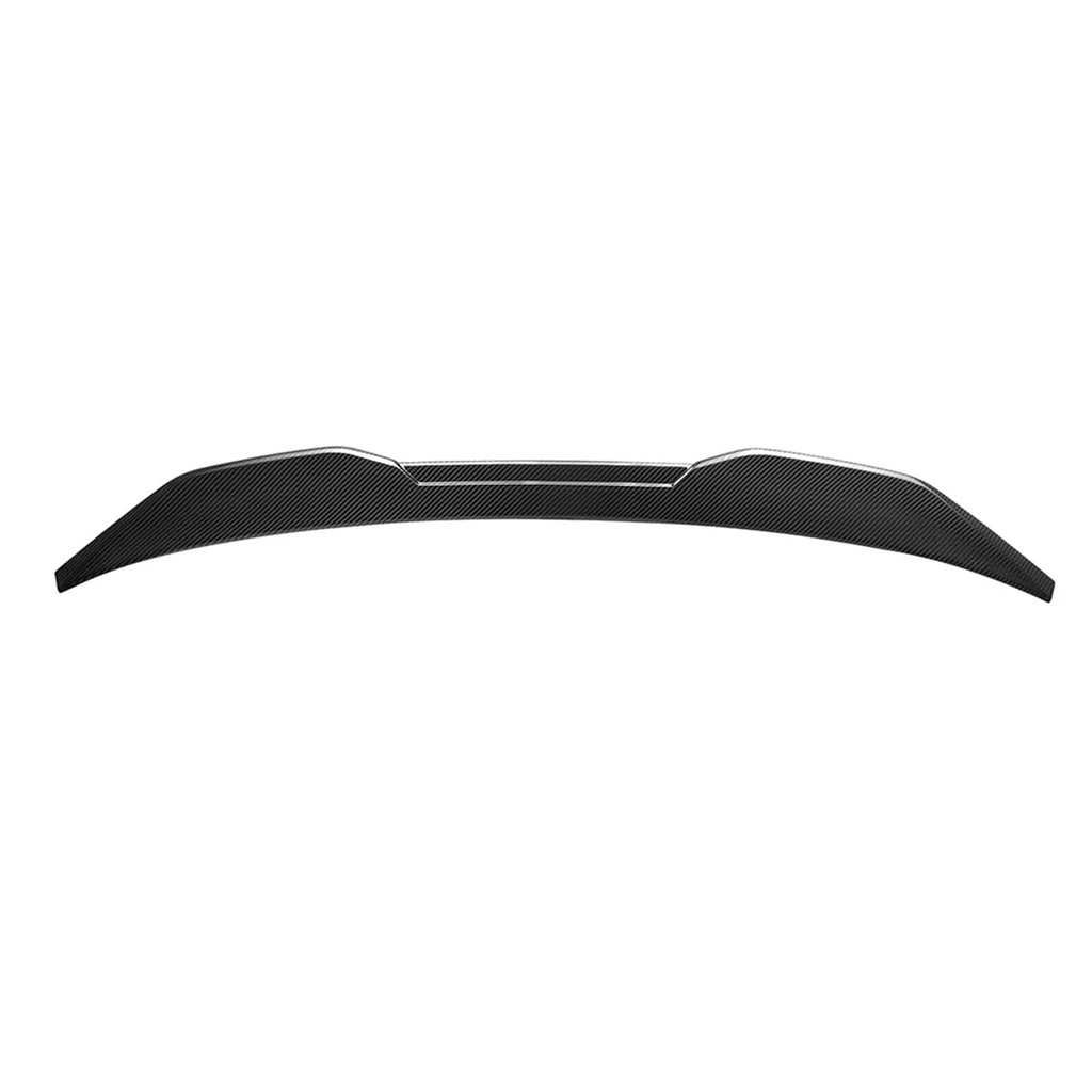 SooQoo BMW F98 X4M Rear Ducktail Spoiler In Gloss Pre Preg Carbon Fibre