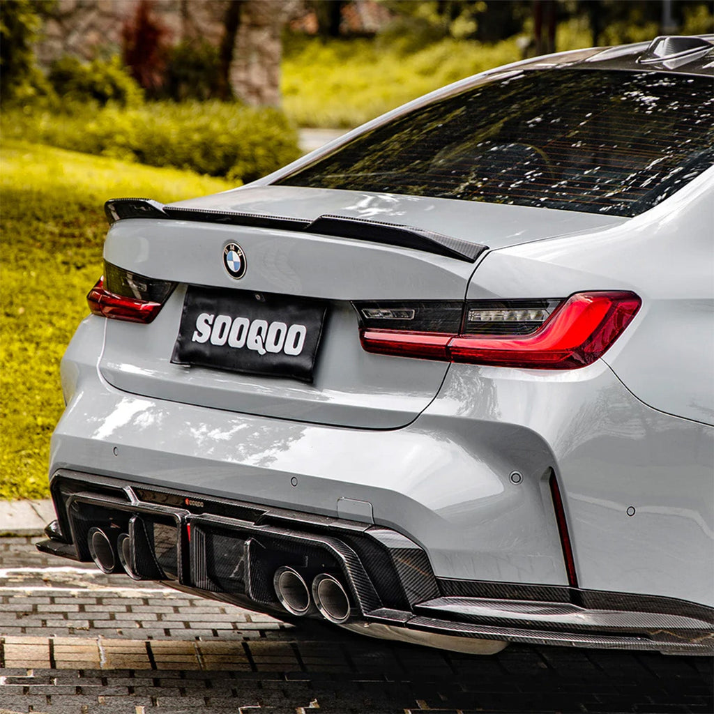 SooQoo BMW G80 M3 SQ Body Kit In Gloss Carbon Fibre