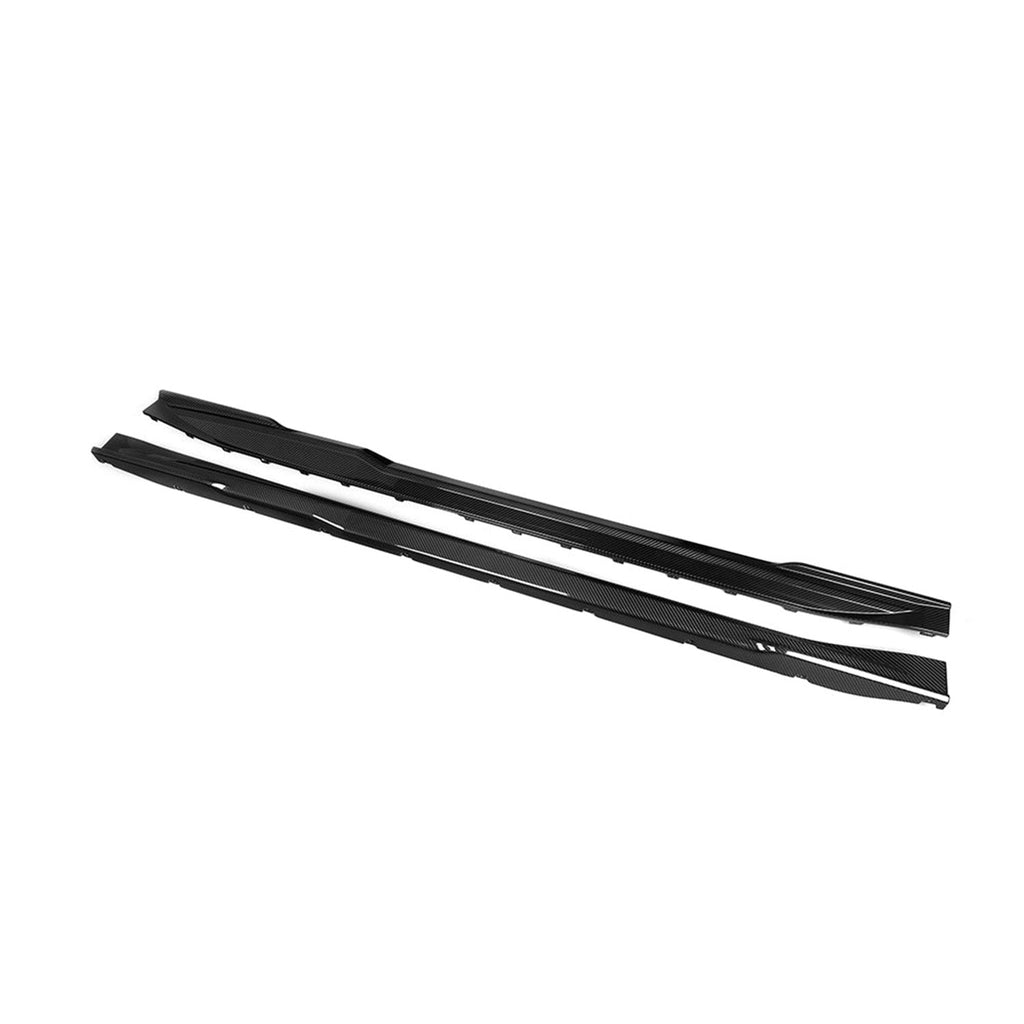 SooQoo BMW G82 G83 M4 Side Skirts In Gloss Carbon Fibre