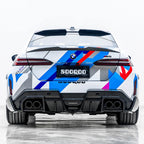 SooQoo BMW G90 & G99 M5 SQ-B Rear Diffuser In Gloss Carbon Fibre