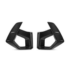 SooQoo BMW X3M F97 & X4M F98 LCI Front Ducts In Gloss Pre Preg Carbon Fibre (Facelift 2022+)