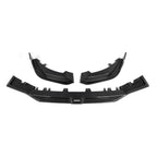 SooQoo BMW X3M F97 & X4M F98 LCI Front Splitter In Gloss Pre Preg Carbon Fibre (Facelift 2022+)