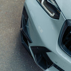 SooQoo BMW X3M F97 & X4M F98 LCI Front Canards In Gloss Pre Preg Carbon Fibre (Facelift 2022+)