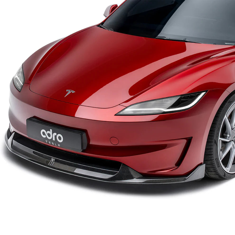 ADRO Tesla Model 3 Highland Performance Carbon Fiber Front Lip