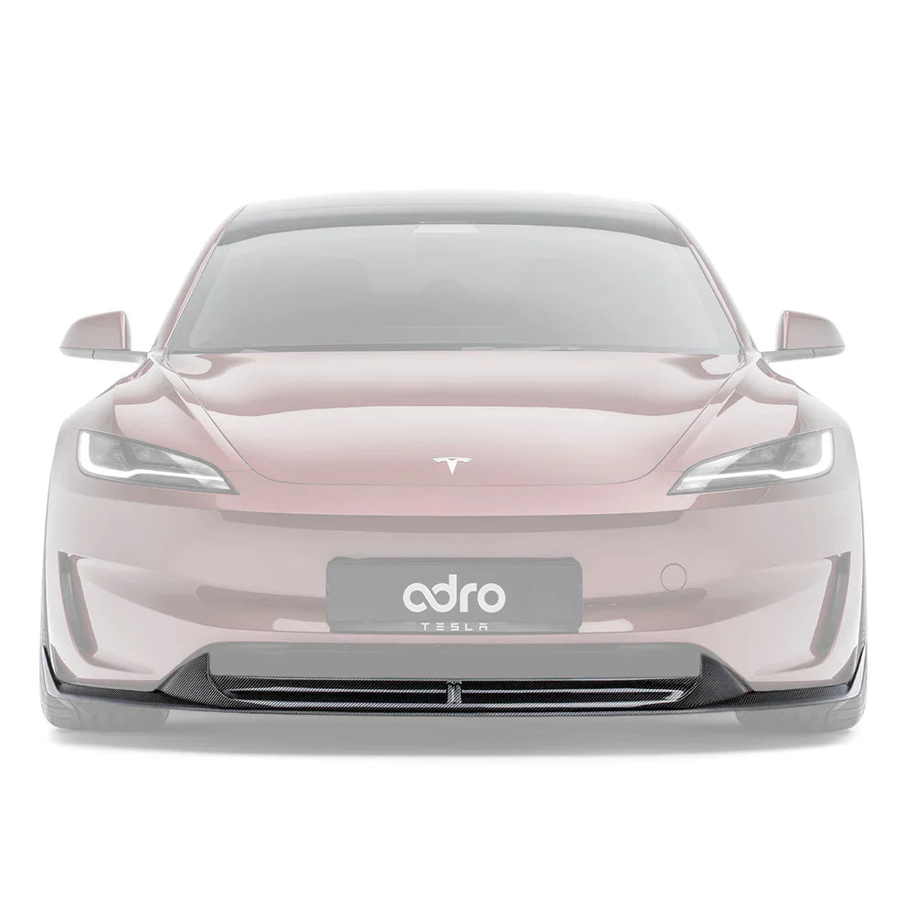 ADRO Tesla Model 3 Highland Performance Carbon Fiber Front Lip