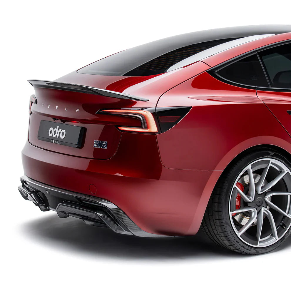 ADRO Tesla Model 3 Highland Performance Carbon Fiber Rear Diffuser