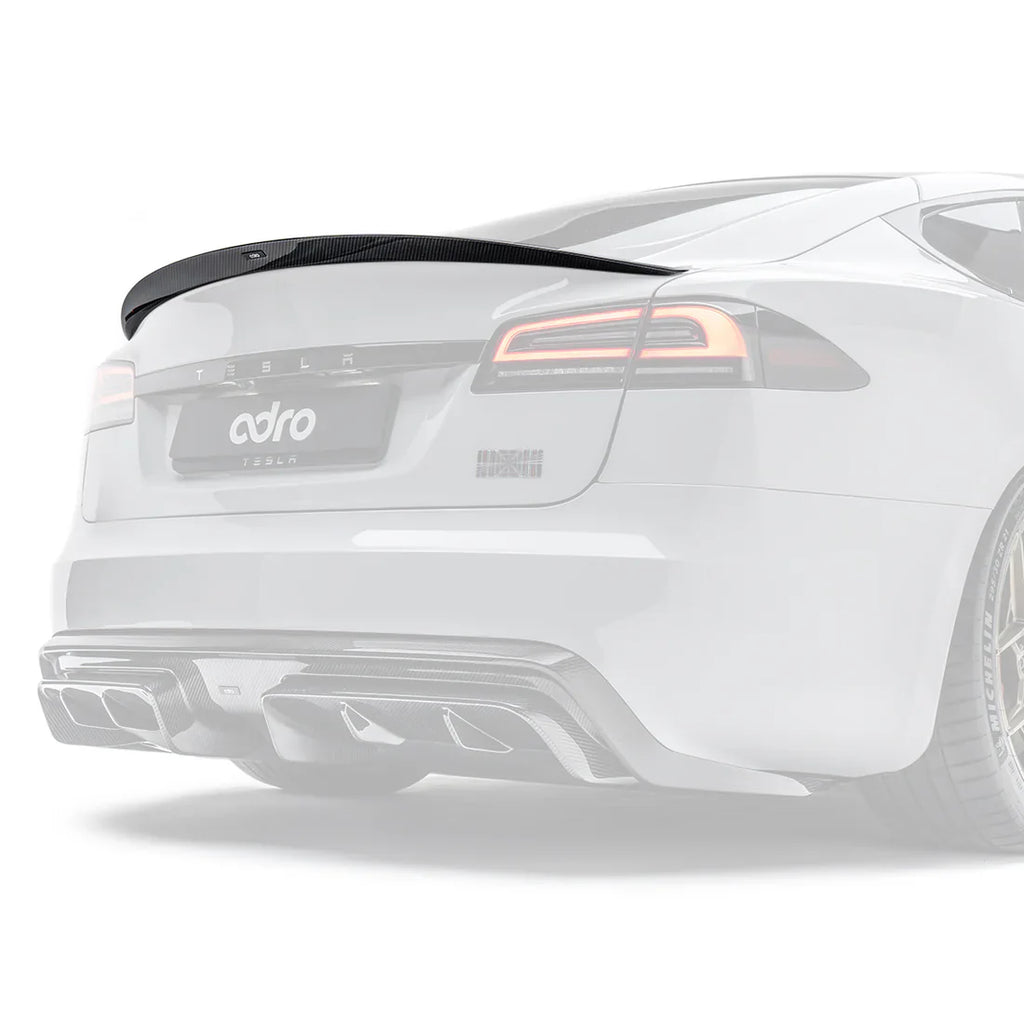 ADRO Tesla Model S Carbon Fiber Rear Spoiler