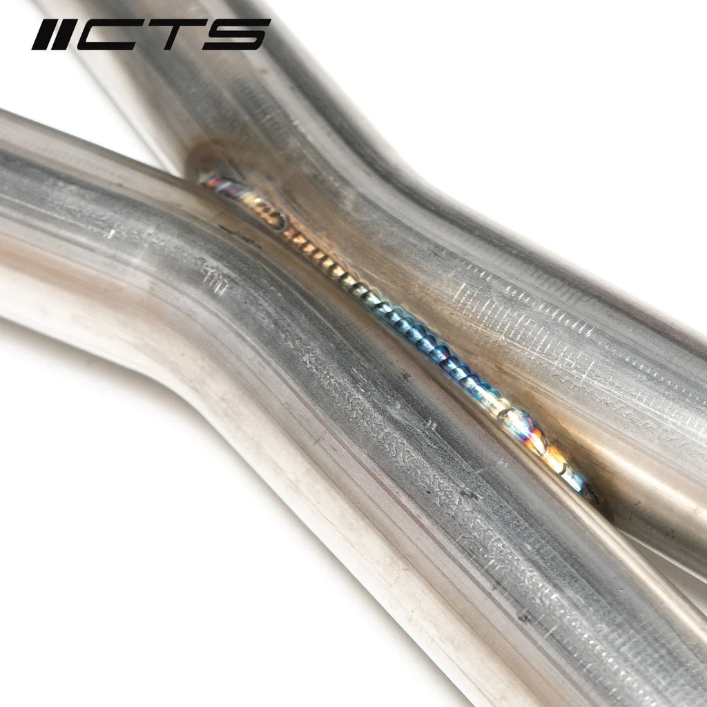 CTS Turbo Audi S4 B8/B8.5 Resonator Delete X-Pipe