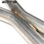CTS Turbo Audi S4 B8/B8.5 Resonator Delete X-Pipe