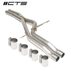 CTS Turbo Audi S4 B8/B8.5 Resonator Delete X-Pipe
