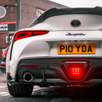 MHC+ Toyota A90 Supra Pre Preg Carbon Fibre V Style Rear Spoiler