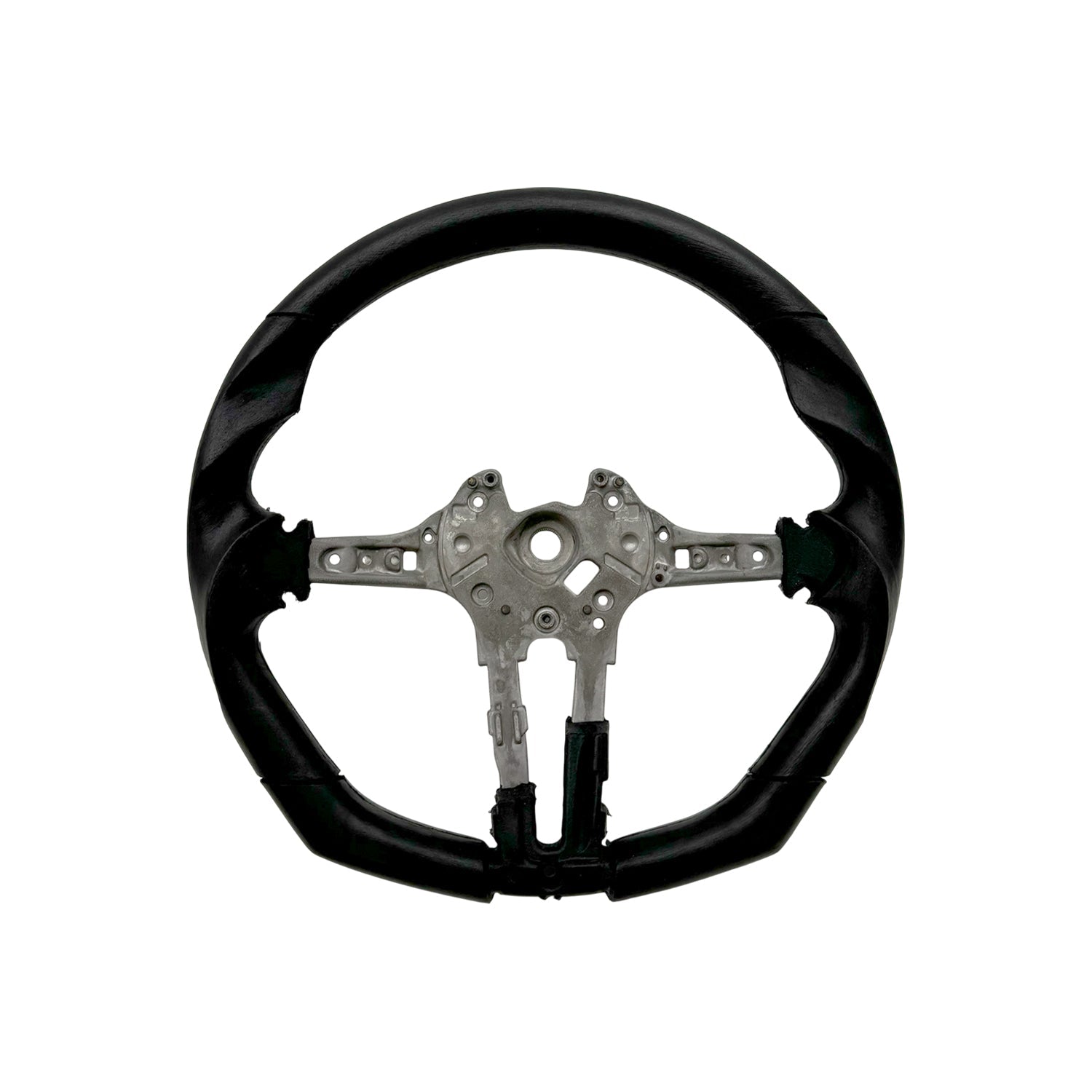 APPROVED USED Genuine BMW OEM F Series 1-4 Series RAW Flat Bottom Steering Wheel