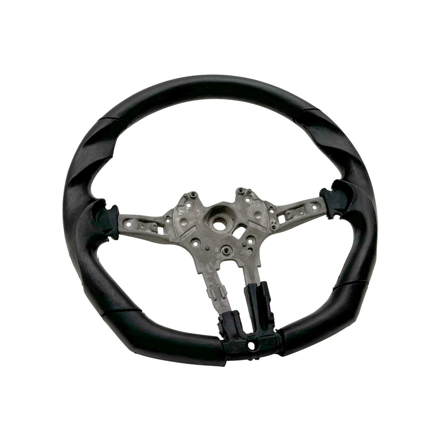 APPROVED USED Genuine BMW OEM F Series 1-4 Series RAW Flat Bottom Steering Wheel