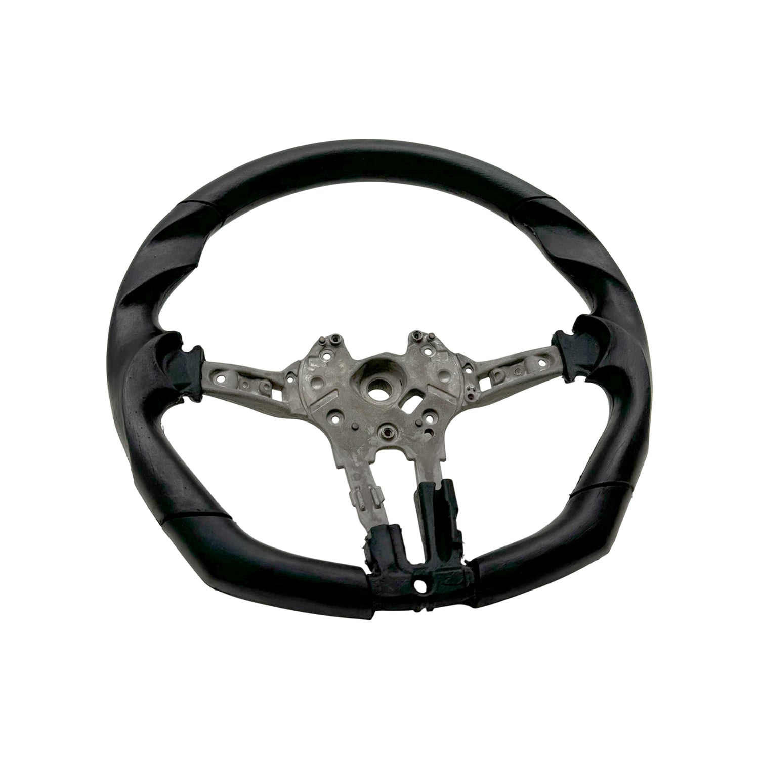 APPROVED USED Genuine BMW OEM F Series 1-4 Series RAW Flat Bottom Steering Wheel