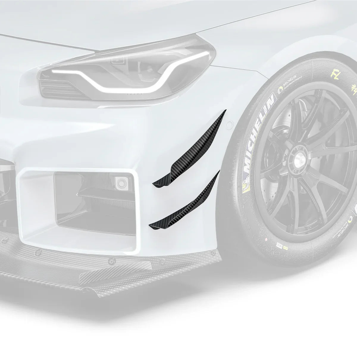 ADRO Racing Division BMW G87 M2 ARD Prepreg Race Canards