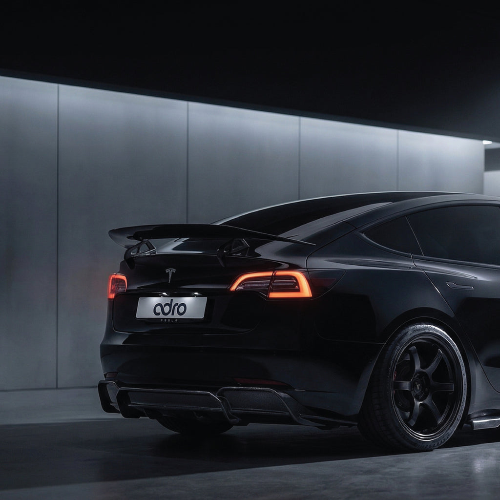 TESLA MODEL 3 AT-S SWAN NECK WING