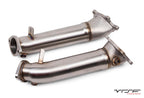 VRSF Nissan GTR 3.5' Catless Cast Bellmouth Downpipes