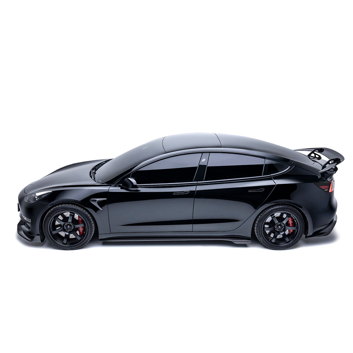 ADRO Tesla Model 3 Carbon Fiber AT-S Swan Neck Wing