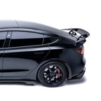 ADRO Tesla Model 3 Carbon Fiber AT-S Swan Neck Wing