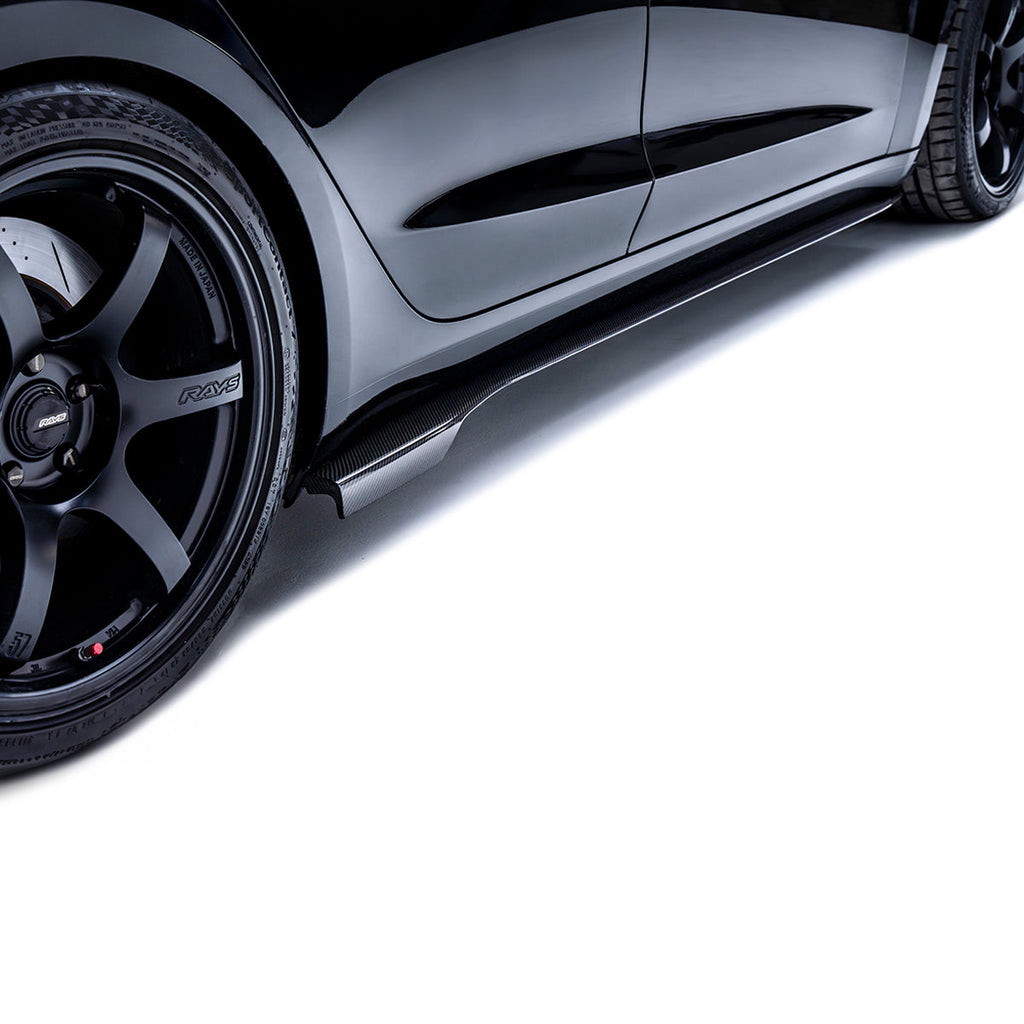 ADRO Tesla Model 3 Carbon Fiber Side Skirts V2 (2017-2023)