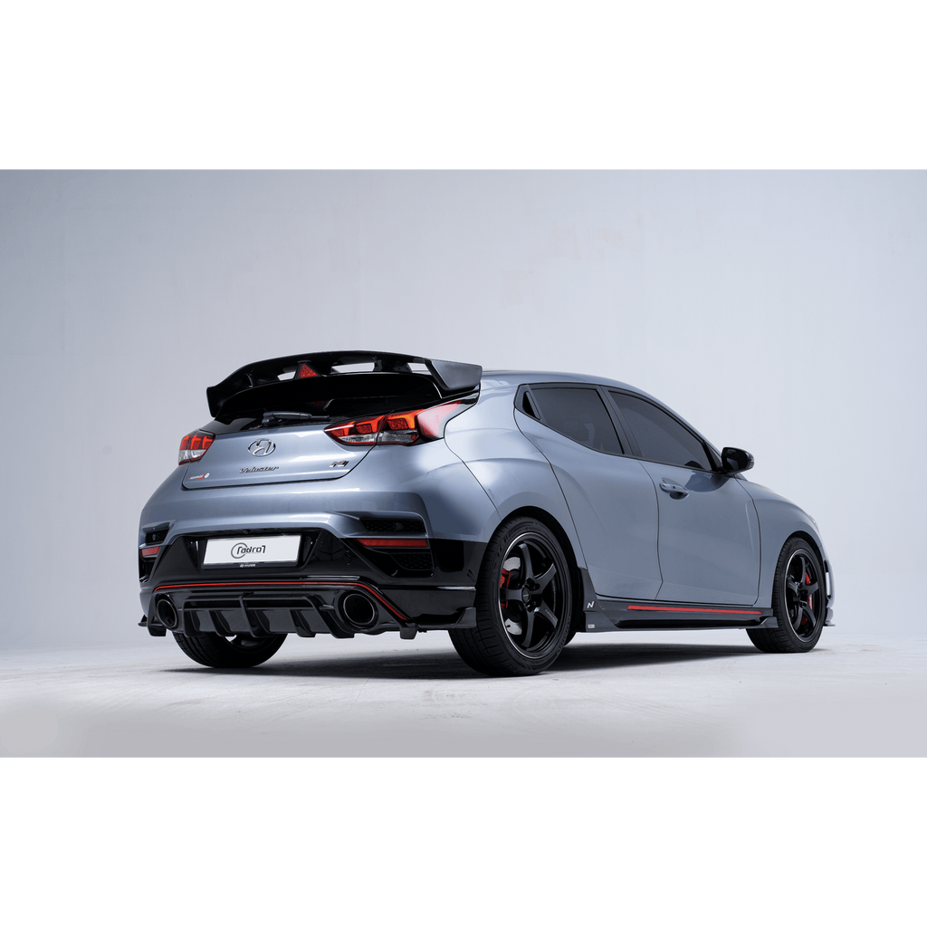 ADRO Hyundai Veloster N Carbon Fiber Side Skirts V2 (2019-2022)