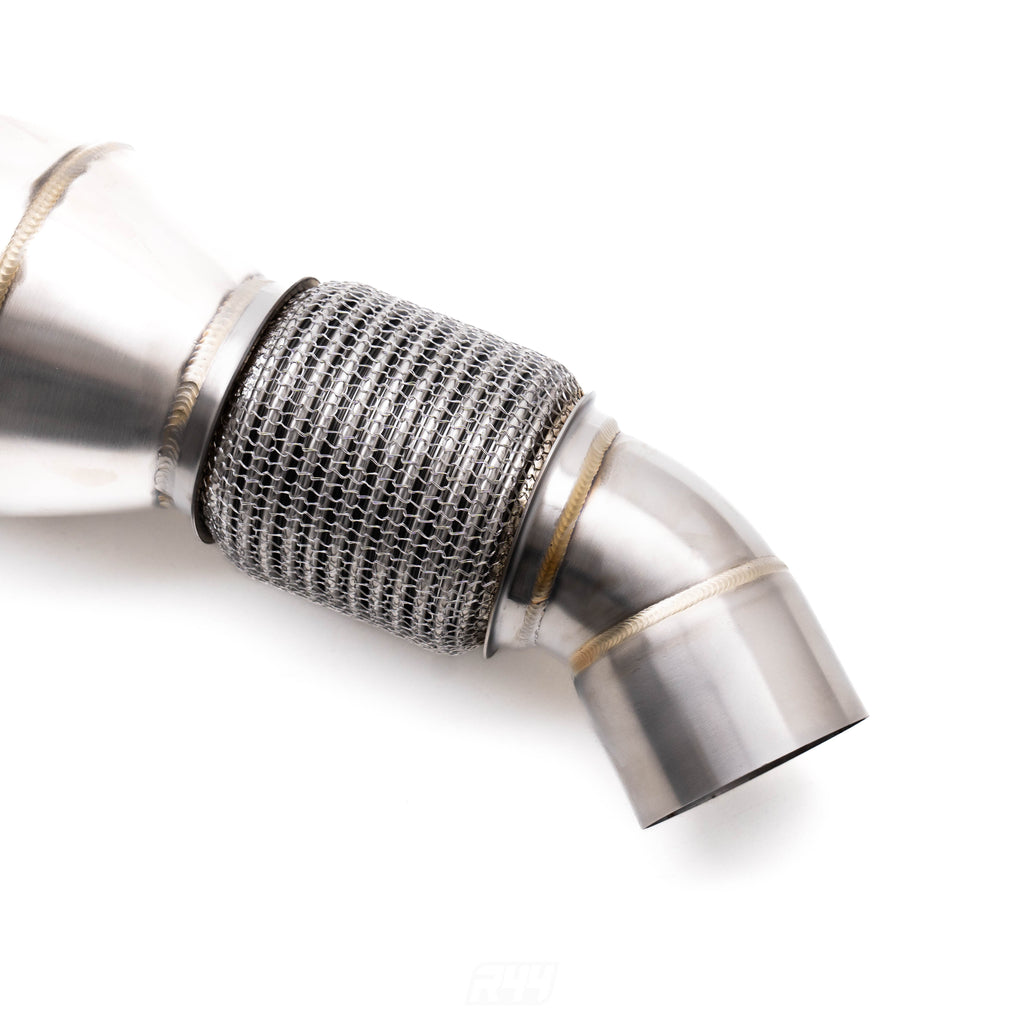 R44 BMW F Series B58 Exhaust 200 Cell Euro 6 Sports Cat Downpipe (M140i, M240i, 340i, 440i, G30 540i & more)