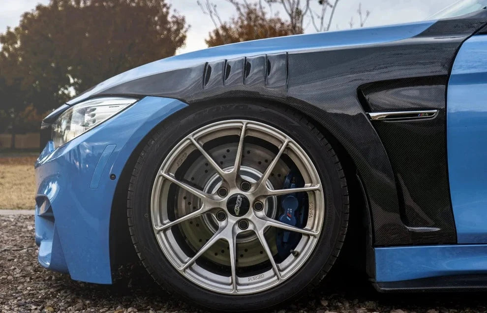 F80/F82 M3 M4 Carbon Fibre Vented Fenders
