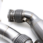 R44 BMW F80 M3, F82 M4 & F87 M2 Competition S55 Exhaust 200 Cell Sports Cat Downpipes