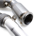R44 BMW F80 M3, F82 M4 & F87 M2 Competition S55 Exhaust 200 Cell Sports Cat Downpipes