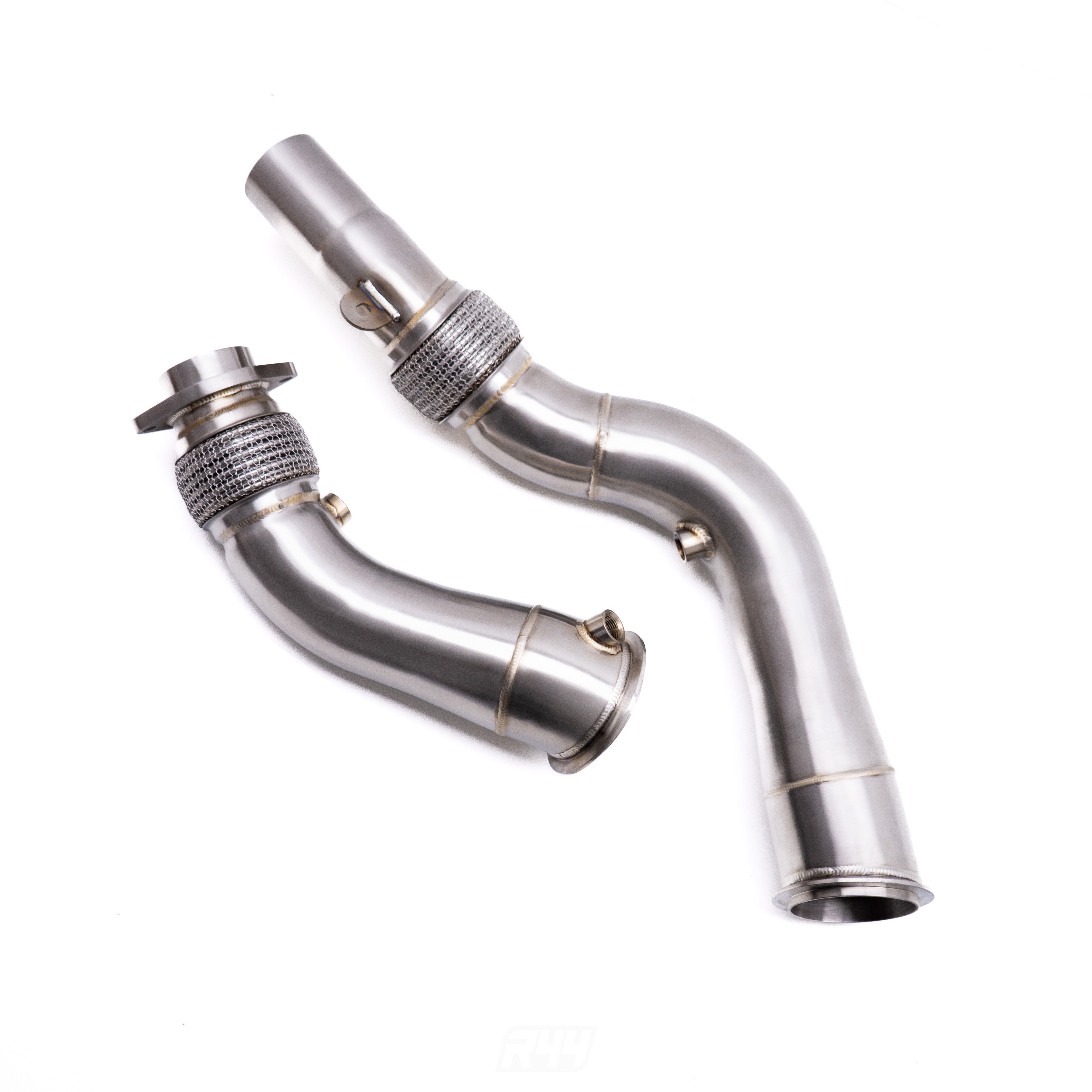 R44 BMW F80 M3, F82 M4 & F87 M2 Competition S55 Exhaust Catless Downpi ...