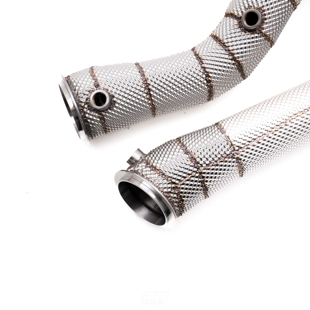 R44 BMW F97 X3M & F98 X4M Pre-LCI S58 Exhaust Catless Downpipes (2019-2021)