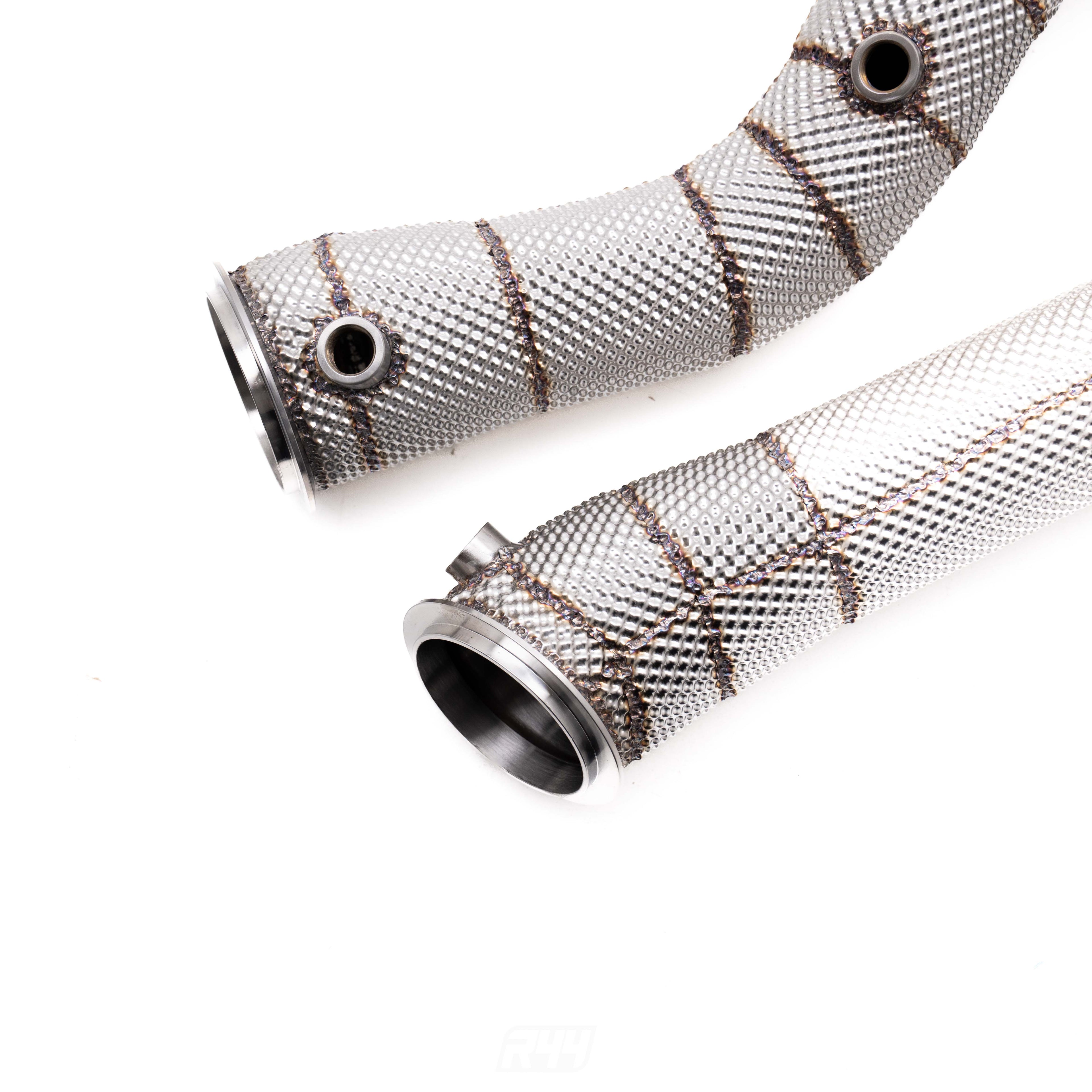R44 BMW F97 X3M & F98 X4M Pre-LCI S58 Exhaust Catless Downpipes (2019-2021)