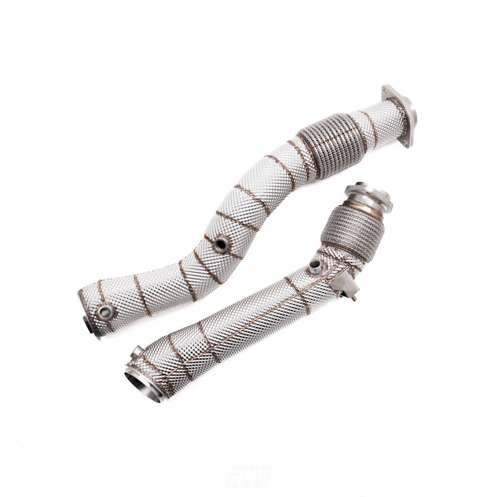 R44 BMW F97 X3M & F98 X4M Pre-LCI S58 Exhaust Catless Downpipes (2019-2021)