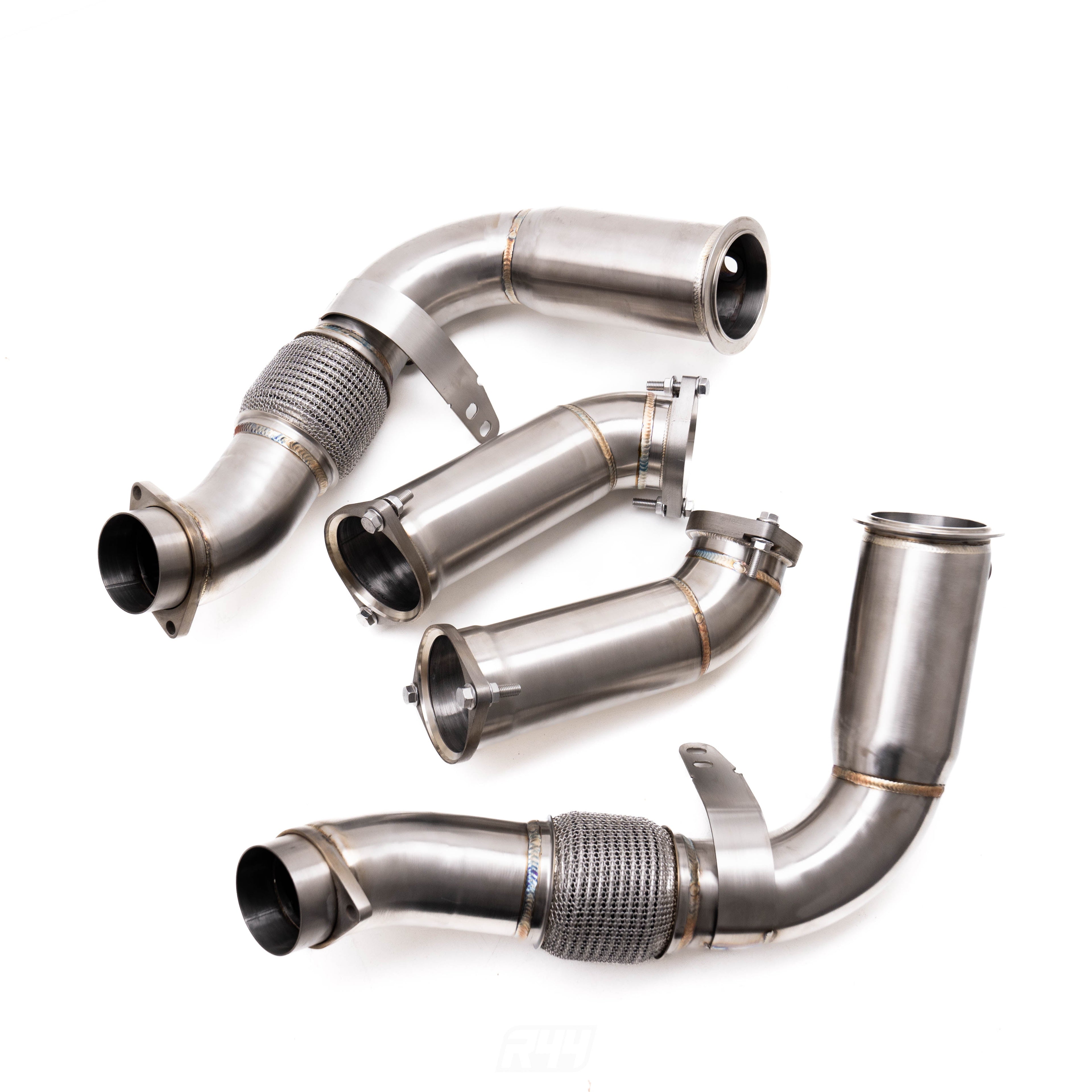 R44 BMW G90 & G99 M5 S68 Primary & Secondary Exhaust Catless Downpipes (2024+)