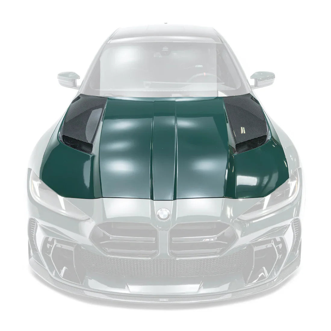 ADRO BMW G8X M3/M4 Carbon Fiber Hood V2