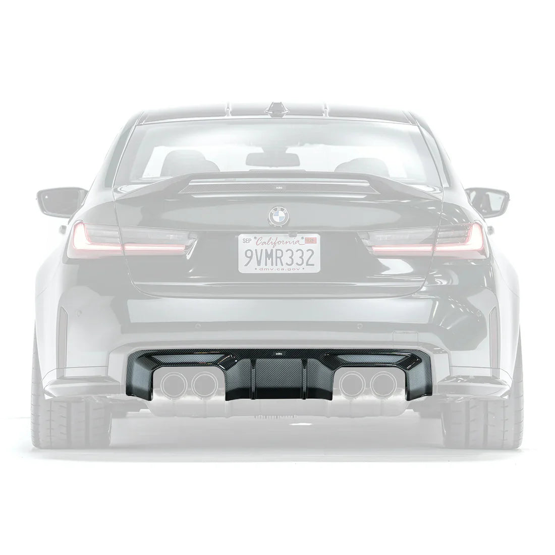 ADRO BMW G8X M3/M4 Carbon Fiber Rear Diffuser V2