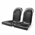Seibon Carbon Fiber Rear Seat Panels - 2009-2022 Nissan GTR (Pair)