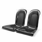 Seibon Carbon Fiber Rear Seat Panels - 2009-2022 Nissan GTR (Pair)