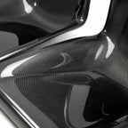 Seibon Carbon Fiber Rear Seat Panels - 2009-2022 Nissan GTR (Pair)