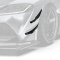 ADRO Racing Division Toyota GR Supra ARD Prepreg Canards (Stock Bumper)