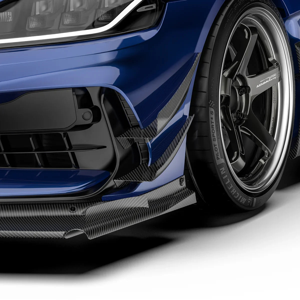 ADRO Racing Division Toyota GR Supra ARD Prepreg Canards (ADRO Bumper)