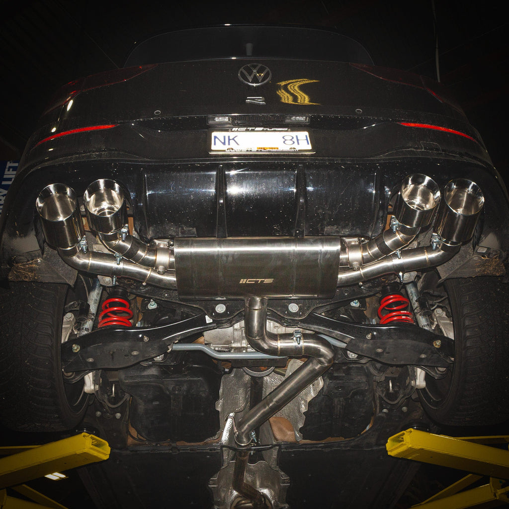 CTS Turbo MK8 Golf R Valved Cat Back Exhaust