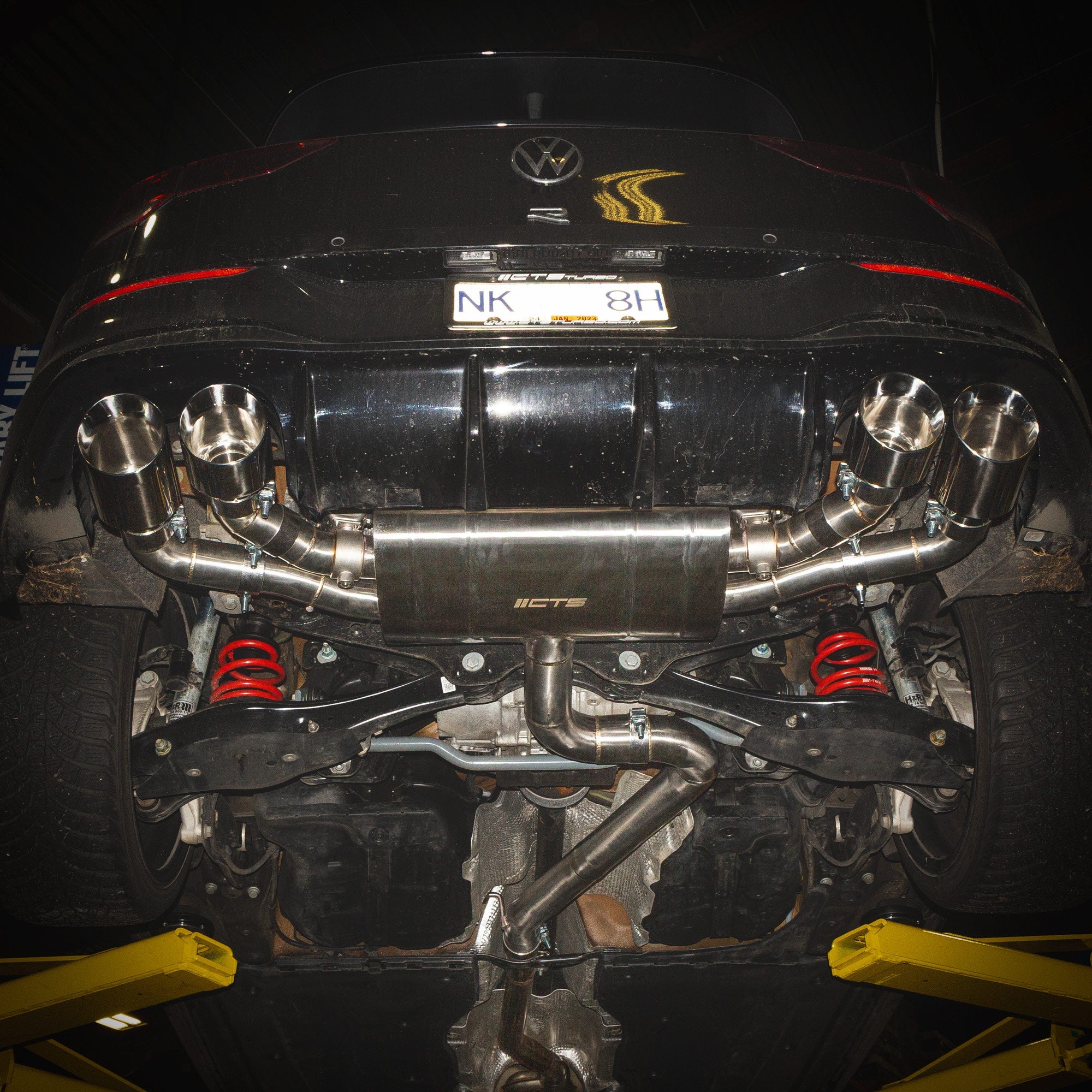 CTS Turbo MK8 Golf R Valved Cat Back Exhaust